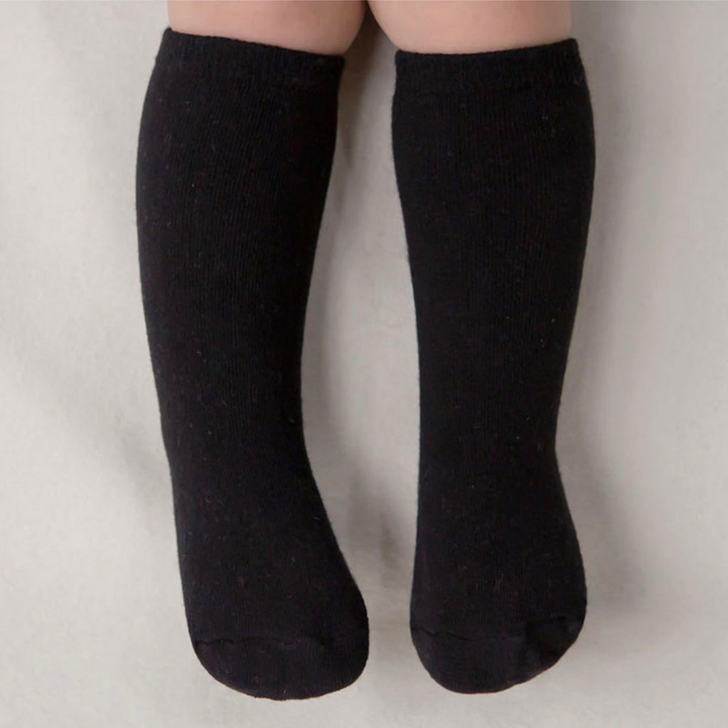Basic Knee Socks - Black