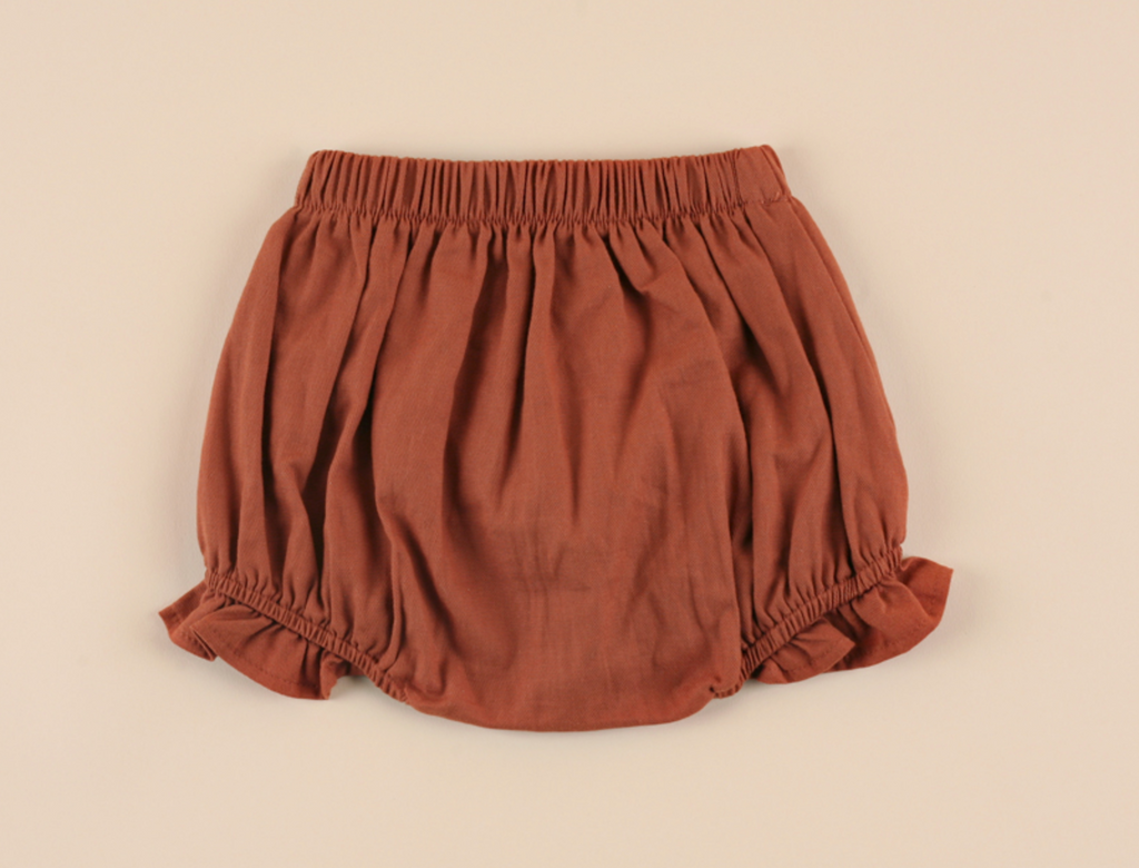 Scarlet Ruffle Bloomers - Only 24m