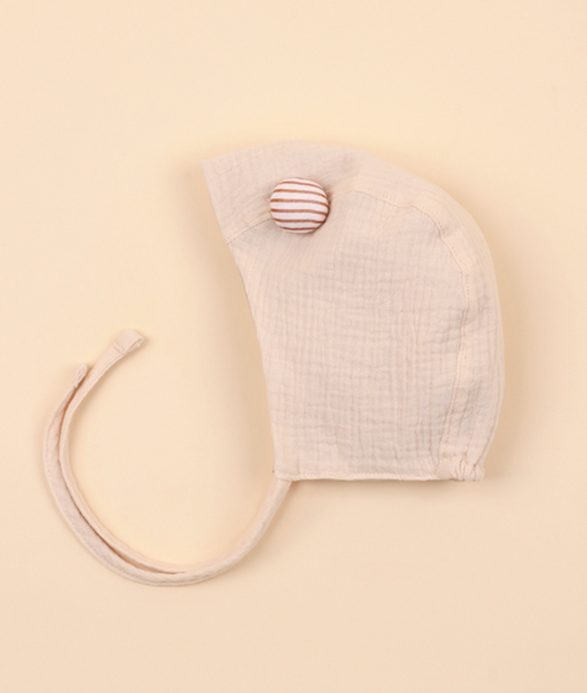 Bubble Gauze Bonnet