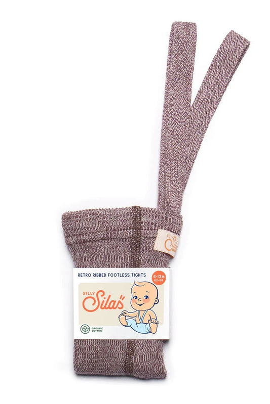 Silly Silas - Footless Tights (Vanilla Fig)