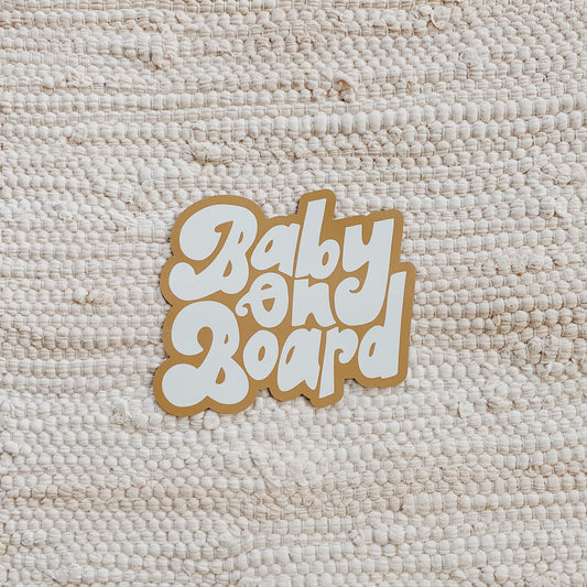 Baby on Board - Car Magnet