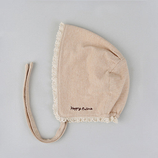 Organic Sugar Lace Bonnet
