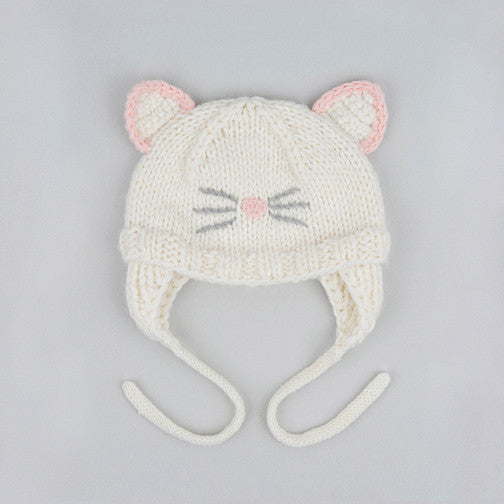Kitty Milk Knit Hat