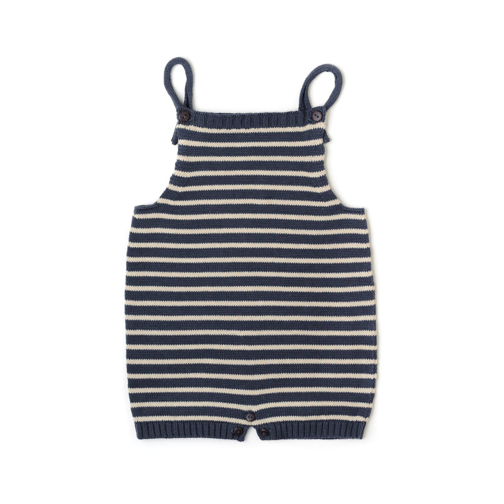 Fin and Vince - Knit Overall (Night Blue) - Last 0/3