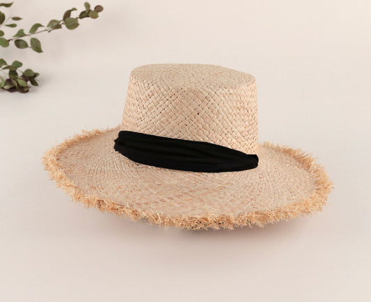 Straw Ribbon Sunhat