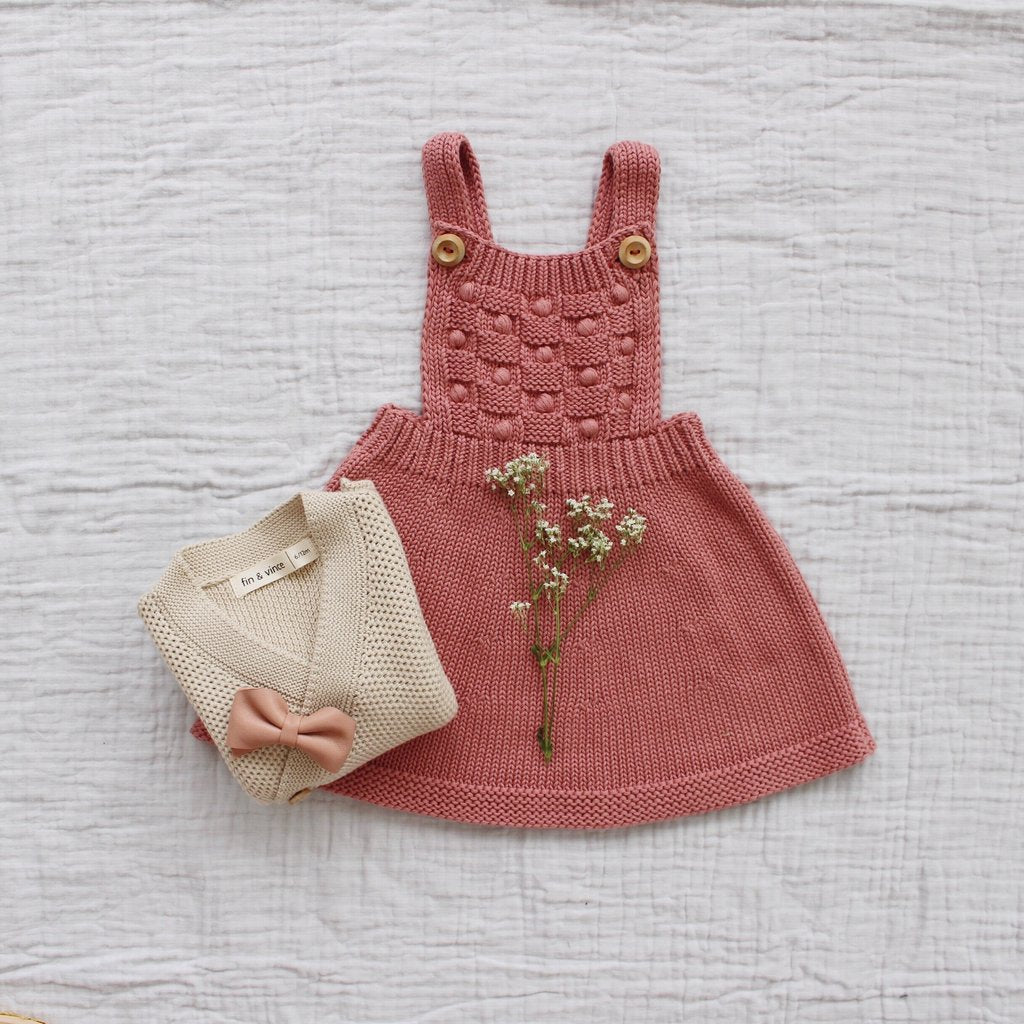 Fin and Vince - Knit Dress (Dusty Rose)
