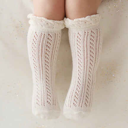 Lace & Frill Cloud Socks