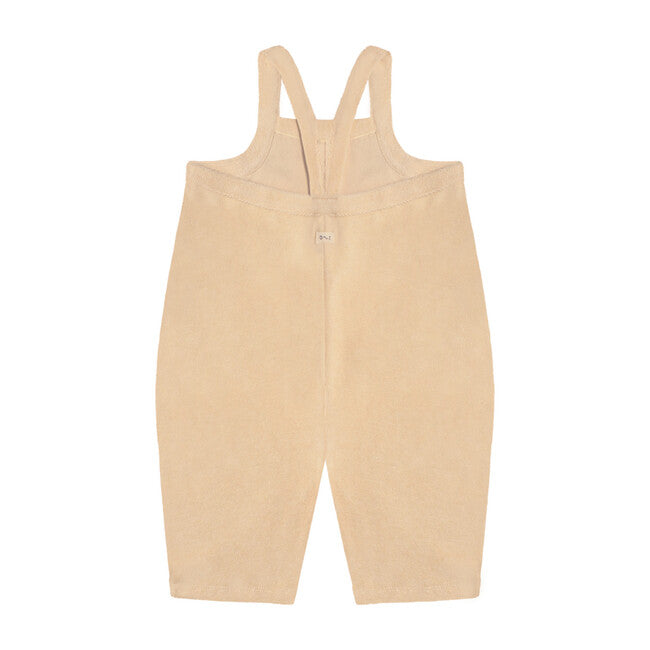 Organic Zoo - Pebble Terry Cropped Dungarees - Last 3/4