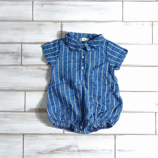 Midnight Bubble Romper