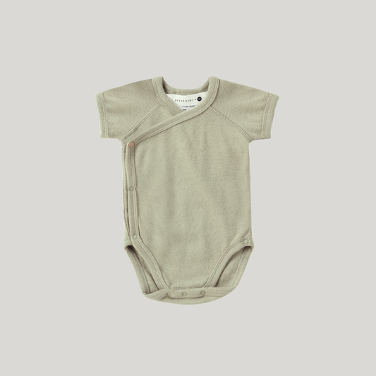 Susukoshi - Organic Kimono Bodysuit (Sage)