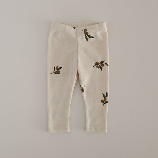 Organic Zoo - Olive Garden Leggings - Only 0/6m & 2/3Y