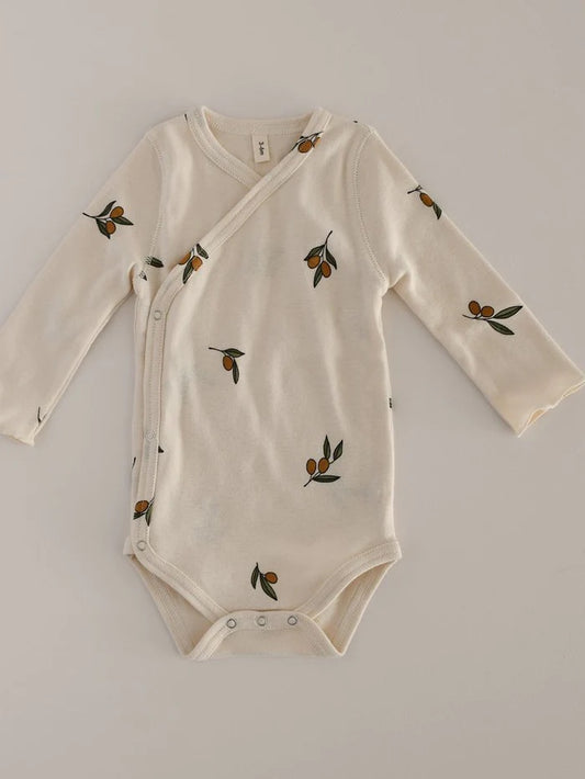 Organic Zoo - Olive Garden Wrapover Bodysuit