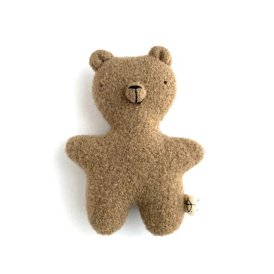 Ouistitine - Wool Teddy Bear (Beige)