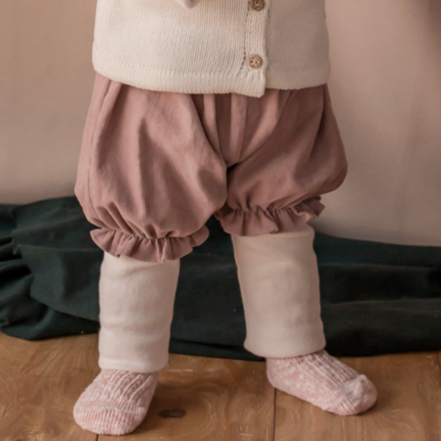 Muffin Bloomers + Leggings - Pink