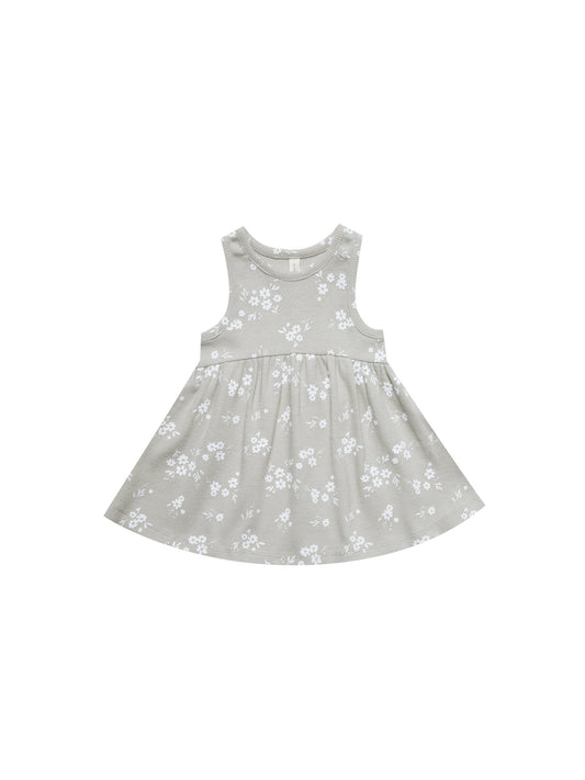 Quincy Mae - Ribbed Tank Dress (Ash) - Last 0/3